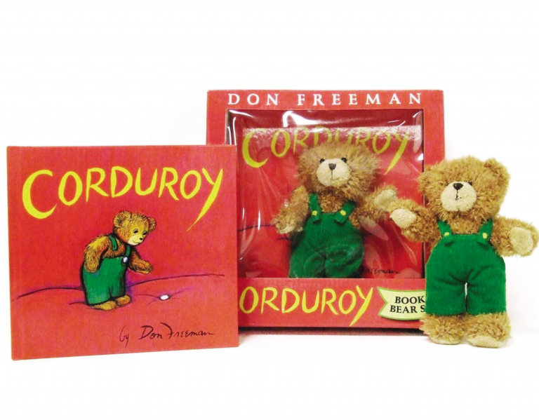 corduroy bear and book