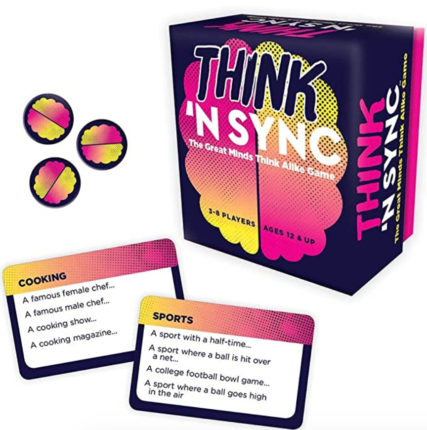 Amazon: Think 'N Sync - The Great Minds Think Alike Game Card Game - $9 ...