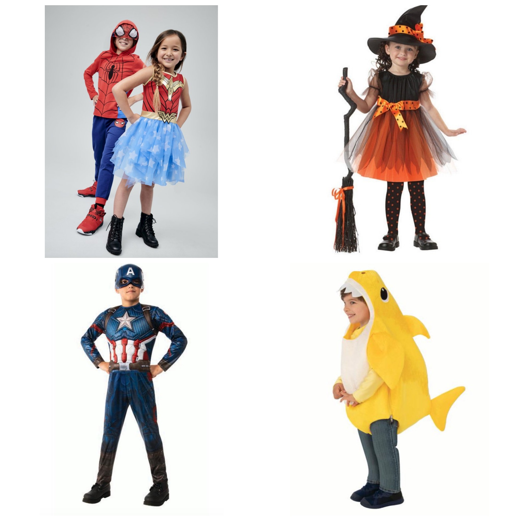 Walmart: Kids' Halloween Costumes - $20 & Under - Savespark