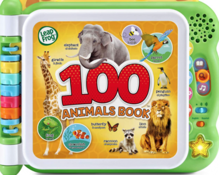 leapfrog 100 words animal book