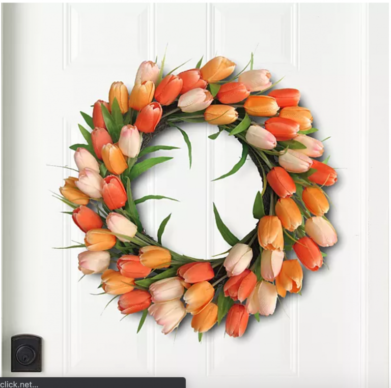 Kohl's Artificial Floral Wreaths Under 32 Each SaveSpark